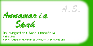 annamaria spah business card